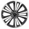 Set 4 Capace Roti Terra Gri-Negru R16 pentru gama auto SsangYong