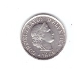 Moneda Elvetia 5 rappen 1966, stare foarte buna, curata
