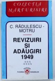 Revizuiri si adaugiri, vol. 7 1949 Constantin Radulescu-Motru