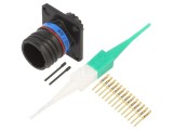 Conector Militar 11 MIL-DTL-38999 Series III Tată