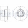 DELPHI BG4102 Disc frana