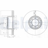 DELPHI BG4102 Disc frana