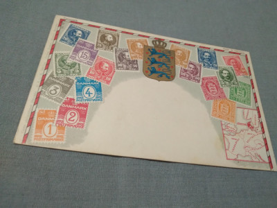 CARTE POSTALA EMBOSATA 1905 NECIRCULATA foto