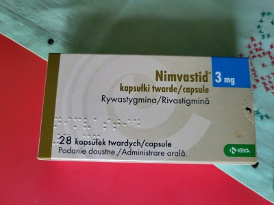 Nimvastid 3 mg KRKA 28 capsule/cutie foto