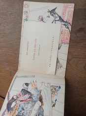 CAPRA CU TREI IEZI de ION CREANGA , ilustratii de DEAK ION , 1963,