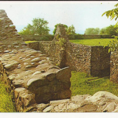 Carte Postala veche - Curtea de Arges - Ruinele curtii Domnesti , necirculata