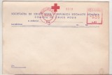bnk ip Romania - plic Crucea rosie RSR cu francatura mecanica 1969
