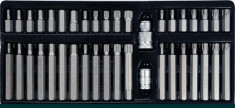 YATO Trusa Set Imbus Canelate Torx Hexagon 40 Piese foto