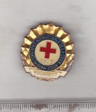 bnk ins Insigna A XXIII-a Conferinta Internationala a Crucii Rosii Bucuresti 1977