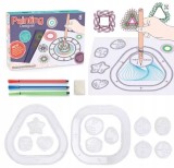 SET SPIROGRAF PENTRU COPII PENTRU DESEN ȘI JOCURI EDUCAȚIONALE CREATIVE