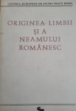 Centrul European de Studii Trace Roma - Originea limbii și a neamului rom&acirc;nesc