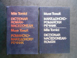 MILE TOMICI - DICTIONAR ROMAN-MACEDONEAN / MACEDONEAN-ROMAN 2 volume (1986)