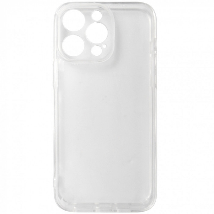 Husa spate policarbonat si TPU transparent pentru Apple iPhone 14 Pro Max