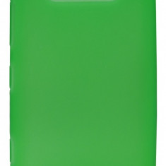 Husa silicon verde mat pentru Nokia Lumia 820