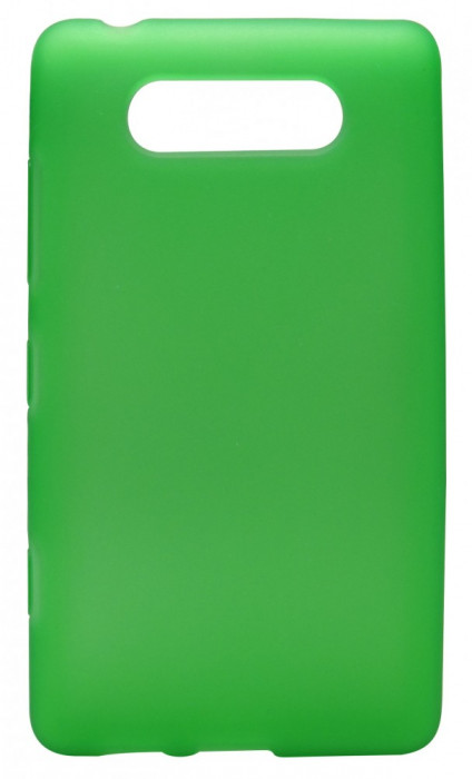 Husa silicon verde mat pentru Nokia Lumia 820