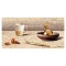 Decor faianta baie / bucatarie Travin 9780, 25 x 50 cm, bej, mat