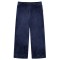 Pantaloni de copii din catifea, albastru &icirc;nchis, 140