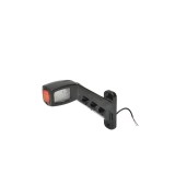 Lampa gabarit LED cu brat 12-24V, rosu-alb-galben, piesa auto