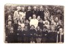 Foto de dimensiunea unei CP Invatatoare cu eleve, limba maghiara, Cluj, 1956, Alb-Negru, Romania de la 1950