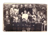 Foto de dimensiunea unei CP Invatatoare cu eleve, limba maghiara, Cluj, 1956