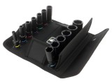 Kit capete tubulare 6-puncte WERA 63mm pentru cheie de impact