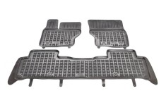 Covorase Presuri Auto Cauciuc Dedicate Land Rover DISCOVERY V (rand 3 scaune pliat) 2017-2023| Land Rover RANGE ROVER SPORT II 2013-2022