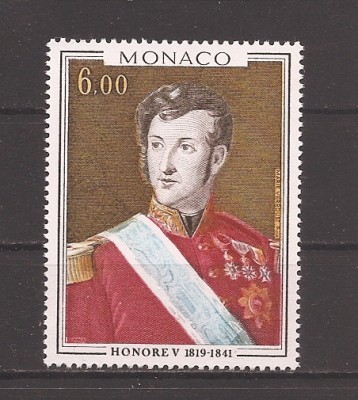 Monaco 1977 - Tablouri - Prinți și Prințese de Monaco, MNH foto