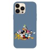 Husa compatibila cu Apple iPhone 13 Mini, Viceversa, model Mickey Mouse Charachters, Silicon, TPU, Transparent, Carcasa