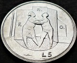 Cumpara ieftin Moneda 5 LIRE - SAN MARINO, anul 1976 * cod 5247 = UNC, Europa, Aluminiu