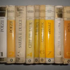 Zaharia Stancu - Scrieri 9 volume (1971-1979, editie cartonata, seria completa)
