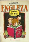 Engleza pentru copii Luminita Grigorescu carte editura Garamond 1992 format buzunar educatie cultura generala