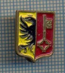 AX 665 INSIGNA - EMBLEMA ORAS -FRANTA ? GERMANIA? foto