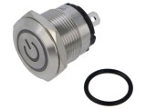 Comutator Anti-Vandalism Roșu 20A/220VAC IP40