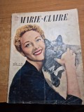 Revista pentru femei - marie claire - 10 noiembrie 1939 - moda,povesti,retete culinare ,sfaturi,frumusete - in limba franceza