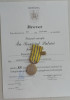 M1 DB - Decoratie cu brevet- Semnul onorific in serviciul patriei 15 ani ofiteri