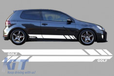 Stickere Laterale ALB Compatibil cu VW Golf 5 6 7 V VI VII (2003+) foto