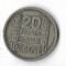 Moneda 20 francs 1949 - Algeria