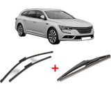 Cumpara ieftin Set 3 stergatoare RENAULT TALISMAN Grandtour (KP_) 2016 - 2022, pentru parbriz si luneta, Valeo Silencio