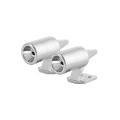 Fluier ultrasonic pentru speriat animale set 2 buc crom