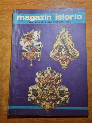 revista magazin istoric februarie 1989 foto