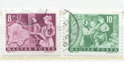Hungary 1964 UPU, used G.374