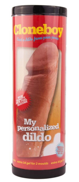 Kit Dildo Personalizat Cloneboy, Natural