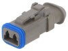 Conector cablu-cablu BULGIN mama 2 pini IP68 PX0108S02GY