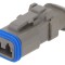 Conector cablu-cablu mamă 2 pini IP68