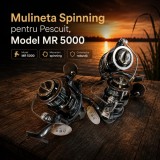 Mulineta Spinning pentru Pescuit, Model MR 5000