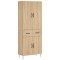 Dulap inalt, stejar sonoma, 69,5x34x180 cm, lemn compozit