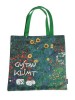 Sacosa Textila Klimt Farm Garden Sunflowers Fridolin, reutilizabila, 38x40 cm, lavabila, Eco friendly