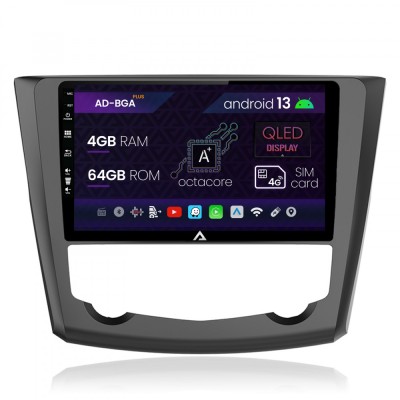 Navigatie Renault Kadjar, Android 13, A-Octacore 4GB RAM + 64GB ROM, 9 Inch - AD-BGA9004+AD-BGRKIT364 foto