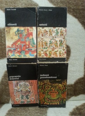 CIVILIZATII PRECOLUMBIENE-STINGL/SOUSTELLE/SIMONI-ABBAT/BURLAND (4 VOL) foto