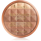 Rimmel Radiance Brick pulberi pentru evidentierea bronzului culoare 002 Medium 12 g